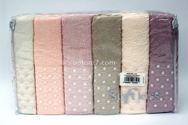 Полотенце махровое 50х90 "Soft Kiss" Nur